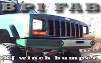 BPI Fab's XJ winch bumper