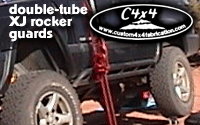 C4x4 double-tube XJ rockers