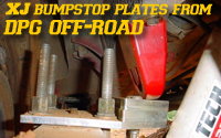 XJ bumpstop plates
