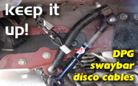 DPG swaybar disco cables