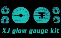XJ glow gauge kit