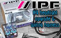 IPF H4 headlights