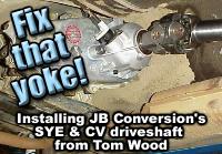 JB SYE & CV driveshaft