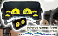 4x4mods colored gauge kits