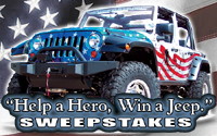 Warrior Jeep - Help a Hero, Win a Jeep
